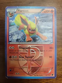 2013 Flareon ~ Plasma Freeze Pokemon TCG 12/116 - Image 1