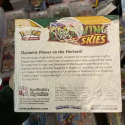 Pokemon Sword & Shield Evolving Skies Booster Box 36 Packs FACTORY SEALED - Image 4