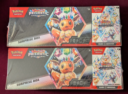 Pokemon Prismatic Evolutions Surprise Box & Booster Bundle Sams Club - LOT OF 2 - Image 1
