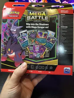 *Open* Pokemon TCG: Mega Battle Deck, Mega Gengar EX *No Haunter Promo/No Coin* - Image 4