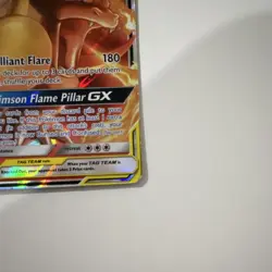 Pokemon Charizard & Braixen GX TAG TEAM Ultra Rare Holo Sm-Cosmic Eclipse 22/236 - Image 3