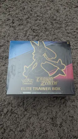 Pokemon TCG Crown Zenith Elite Trainer Box, New/Factory Sealed - Image 1