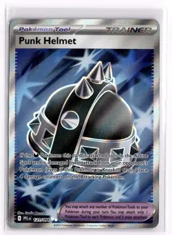 Pokemon TCG Punk Helmet 121/94 Ultra Rare Phantasmal Flames LP - Image 1