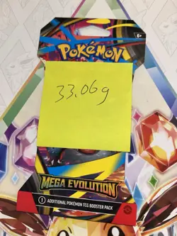 (VERY HEAVY) 33.06g Pokemon TCG Mega Evolution Sleeved Booster Pack (SEALED)✅ - Image 2