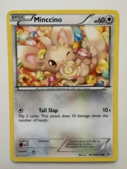 Minccino RC18/RC25 Legendary Treasures Radiant Collection Pokemon TCG MP - Image 1