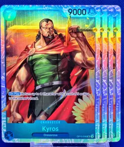 4x Kyros OP10-046 SR | PRB -The Best- Vol. 2 | One Piece TCG | English - Image 1