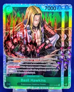 2x Basil Hawkins OP07-029 SR | PRB -The Best- Vol.2 | One Piece TCG | English - Image 1