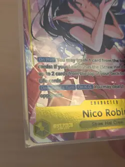 One Piece Heroine’s Edition Nico Robin EB03-055 Alternate Alt Art NM - Image 5
