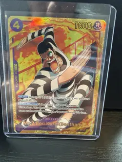 One Piece TCG The Best Vol. 2 PRB02 Mr.2.Bon.Kurei(Bentham) EB01-061 SEC Reprint - Image 1