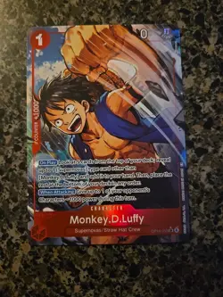 Monkey.D.Luffy - OP14-013 (Alternate Art) OP14-013 The Azure Sea's Seven Foil - Image 1