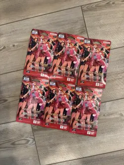 ONE PIECE Heroines EB-03 Lot x6 Sleeved Booster pack - Image 1