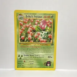 Erika's Ivysaur Gym Challenge 41/132 60HP Pokemon TCG Card - Image 2