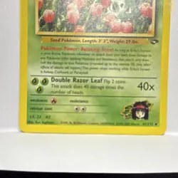 Erika's Ivysaur Gym Challenge 41/132 60HP Pokemon TCG Card - Image 4