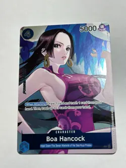 One Piece Card Game Boa Hancock (Box Topper) OP02-059 Box Topper - Image 1