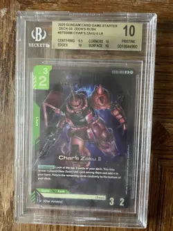 Gundam Card Game Char's Zaku II Starter Deck 03: Zeon's Rush - Image 1