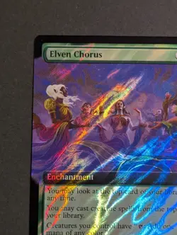 MTG Card - 1x Elven Chorus - Lord of the Rings - NM Surge Foil - Magic - #0775 - Image 3