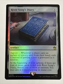 MTG Universes Beyond: Doctor Who River Song's Diary Foil 0182 NM Rare - Image 1
