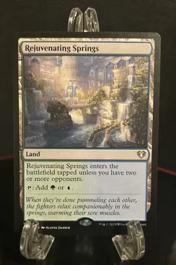 MTG Rejuvenating Springs CMM Commander Masters NM Near Mint - Image 1