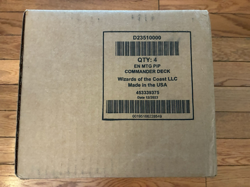 MTG Magic the Gathering PIP Fallout Commander Deck Set of 4 English Sealed - Image 2