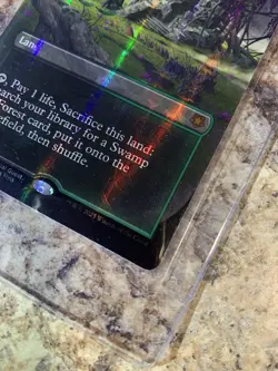Verdant Catacombs (Borderless) (Dragonscale Foil) Special Guests Foil - Image 4