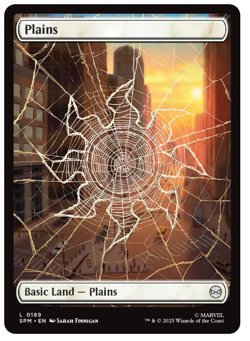 Plains (0189) Marvel's Spider-Man MTG - Image 1