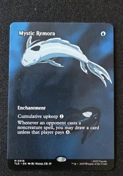 MTG - Mystic Remora Borderless - Avatar The Last Airbender NM Mythic 16 Non Foil - Image 1