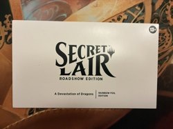 MTG Magic the Gathering Secret Lair Drop Sealed Foil A DEVASTATION OF DRAGONS - Image 1