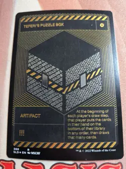 *WHITE SPECS* Teferi's Puzzle Box (368) - Silver Laminate x1 - Secret Lair Drop - Image 2