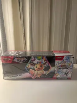 (Mint) Pokemon Prismatic Evolutions Surprise Box And Booster Bundle Sealed - Image 1