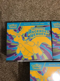 Pokemon Ascended Heroes ETB Lot X3 All In Pics Sealed - Image 3