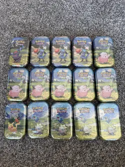 Pokemon TCG Ascended Heroes Mini Tin Lot Of 15 Fast Shipping - Image 2