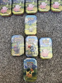 Pokemon TCG Ascended Heroes Mini Tin Lot Of 15 Fast Shipping - Image 3