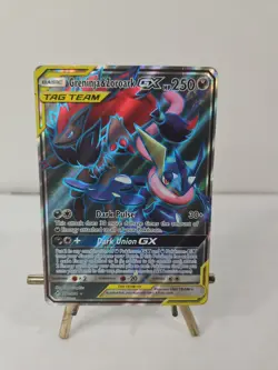 GRENINJA & ZOROARK GX TAG TEAM 2019 POKEMON TCG SM UNBROKEN BONDS 200/214 - Image 1