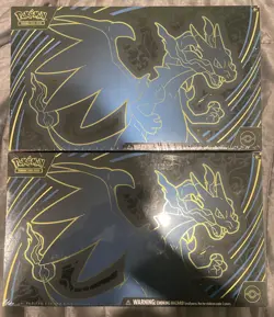 Pokemon Mega Charizard X ex Ultra Premium Collection Box Sealed New UPC LOT OF 2 - Image 1