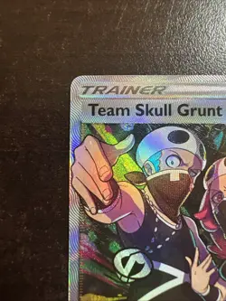 Team Skull Grunt 149/149 Pokemon TCG Sun & Moon BACK RIPPLES - Image 2