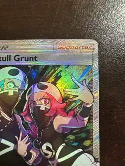 Team Skull Grunt 149/149 Pokemon TCG Sun & Moon BACK RIPPLES - Image 3