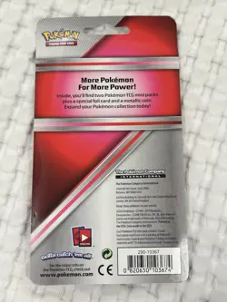 Pokemon 2 Mini Booster Packs + 1 Dragonite Promo & Coin! New! Read Description! - Image 5
