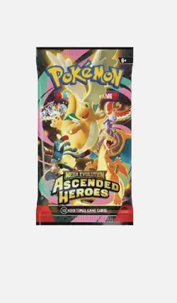 Pokemon TCG Ascended Heroes Booster Pack English Factory Sealed New X30 Lot - Image 1