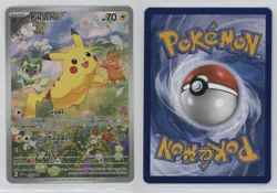 Pikachu (Paldea Adventure Chest) Holo Pokemon Scarlet & Violet Black Star Promo - Image 3