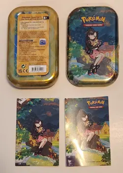 Pokemon Crown Zenith Marnie & Morpeko EMPTY Mini Tin ONLY - Image 3