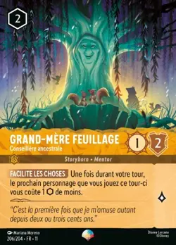 Lorcana - Grand-Mere Feuillage - Conseillere ancestrale - MINT/NMINT - FR - FOIL - Image 1