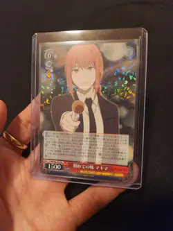 Weiss Schwarz First Taste, Makima Chainsaw Man CSM/S96-E054 Double Rare Jpn - Image 1