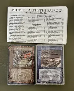 MECCG Middle-Earth CCG - THE BALROG's HOST - OPEN BOX - CARDS SEALED - Image 2
