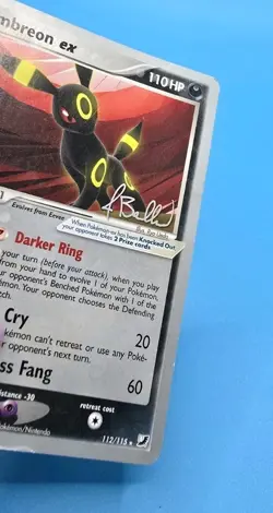 Umbreon ex 112/115 Jimmy Ballard World Championships 2006 Pokemon Card - Image 5