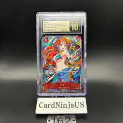 CGC PRISTINE 10 Nami C ST01-007 PROMO THE BEST Storage Box Set One Piece Card - Image 1
