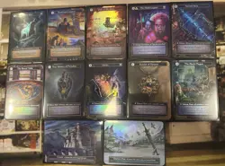 Sorcery TCG Arthurian Legends Unique FOIL Lot. 12 Cards. - Image 1