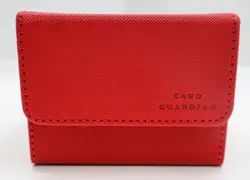Card Guardian Deck Box 100 Cards TCG Case Small Magnetic Flip Red / Black - Image 2