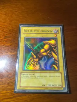 Exodia 5 card set; Head, Arm, Right arm, Left Arm, Left Leg:LOB and Right l DB1 - Image 5