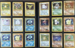 Pokemon Vintage Card Collection Lot Binder 57x Holos, WOTC, ex's, Lv.Xs - Image 3