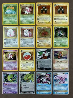 Pokemon Vintage Card Collection Lot Binder 57x Holos, WOTC, ex's, Lv.Xs - Image 5